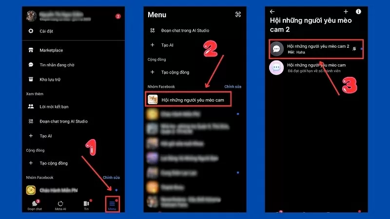 Cách tham gia chat cộng đồng trên Messenger Cách tham gia chat cộng đồng trên Messenger