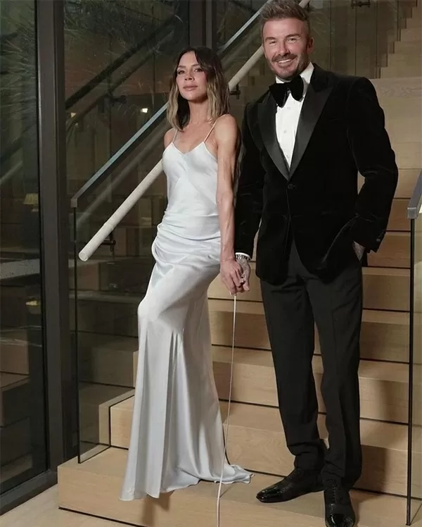 Hình ảnh cựu danh thủ David Beckham mừng sinh nhật tuổi 50 bên gia đình và bạn bè thân thiết