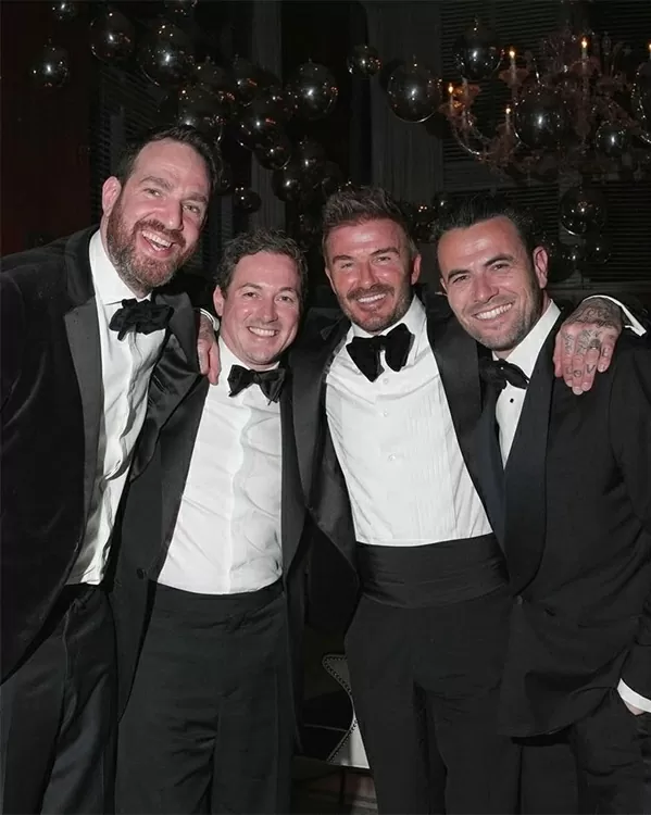 Hình ảnh cựu danh thủ David Beckham mừng tuổi 50 bên gia đình và dàn sao Inter Miami