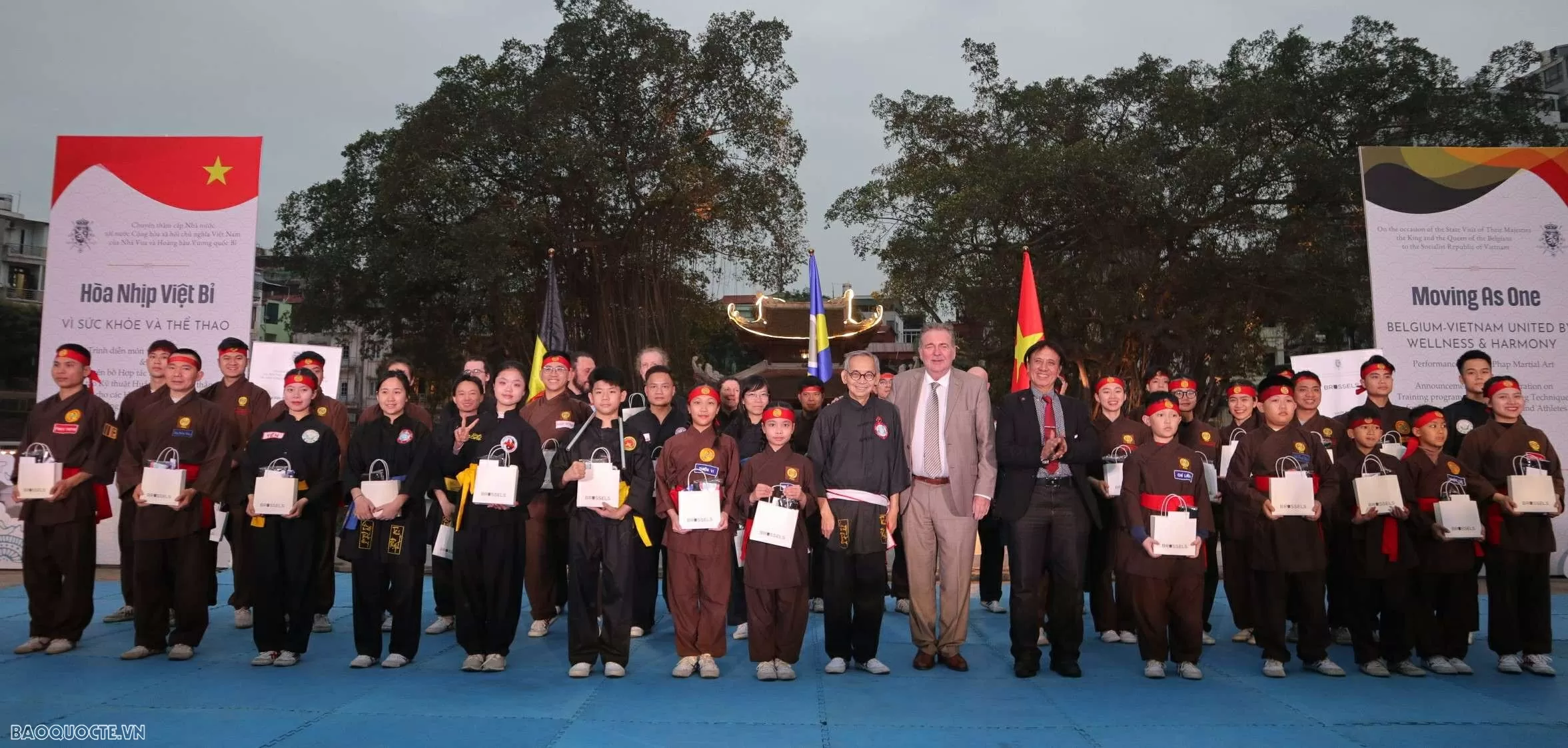 Võ thuật kết nối văn hóa xuyên biên giới Việt Nam-Bỉ