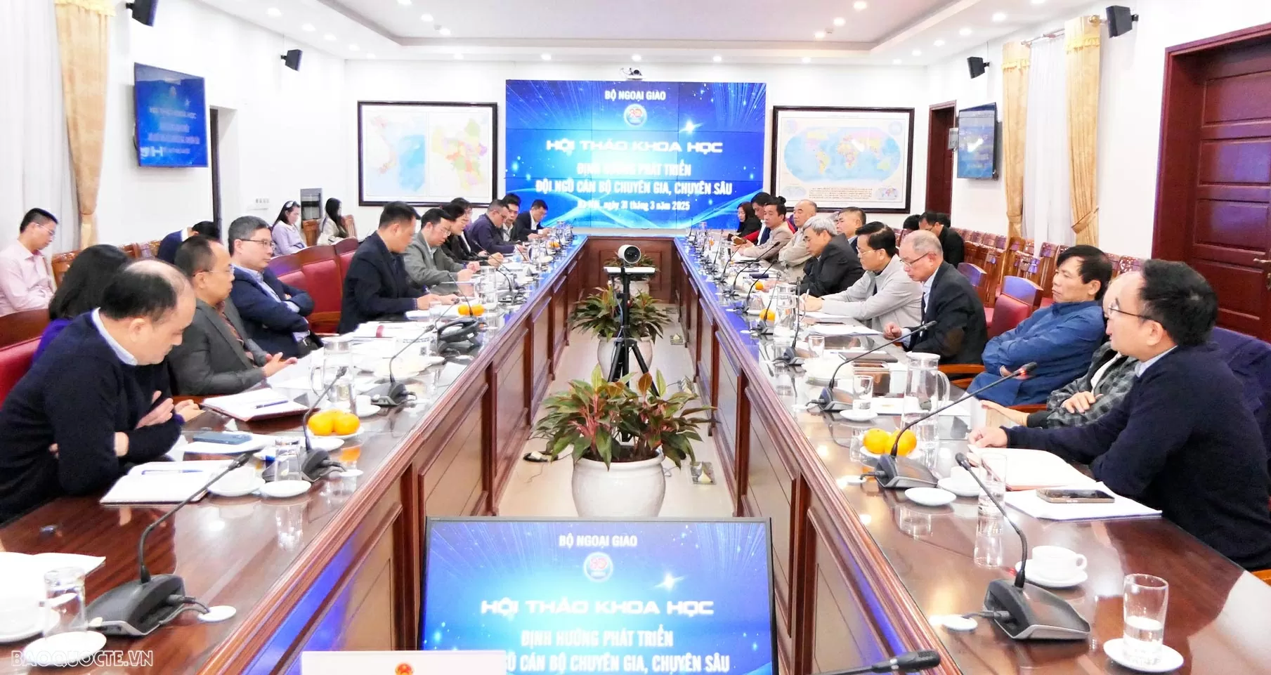 Toàn cảnh hội thảo khoa học. (Ảnh: Thành Long)