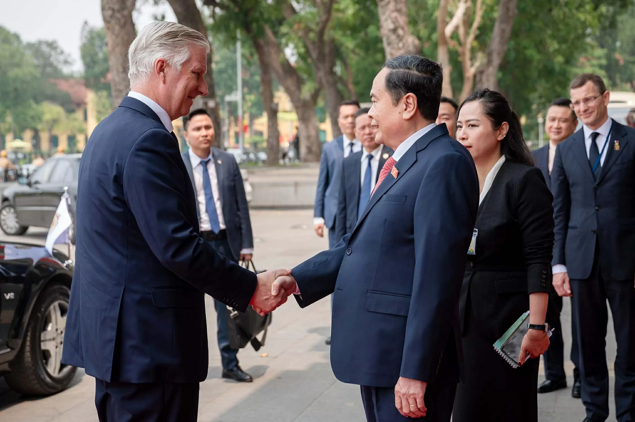 Nhà vua Bỉ Philippe bày tỏ ấn tượng trước những thành tựu phát triển kinh tế-xã hội của Việt Nam