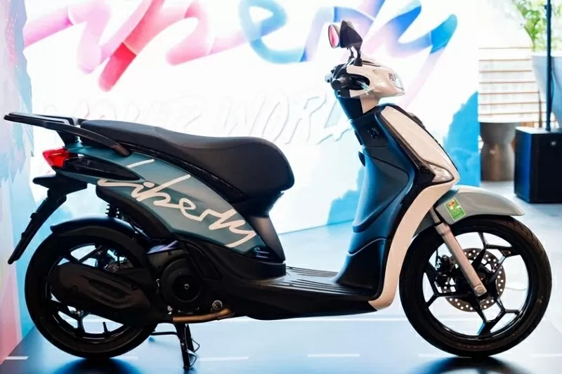 Theo công bố từ Piaggio, mức tiêu thụ nhiên liệu của Liberty Z chỉ còn 2,19 L/100 km Theo công bố từ Piaggio, mức tiêu thụ nhiên liệu của Liberty Z chỉ còn 2,19 L/100 km