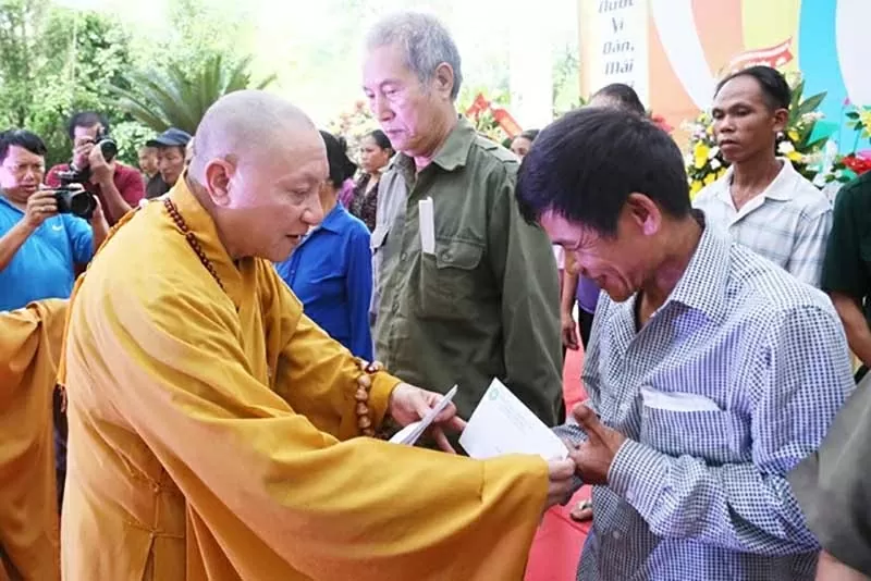 Phật giáo góp phần bảo đảm an sinh xã hội Phật giáo góp phần bảo đảm an sinh xã hội