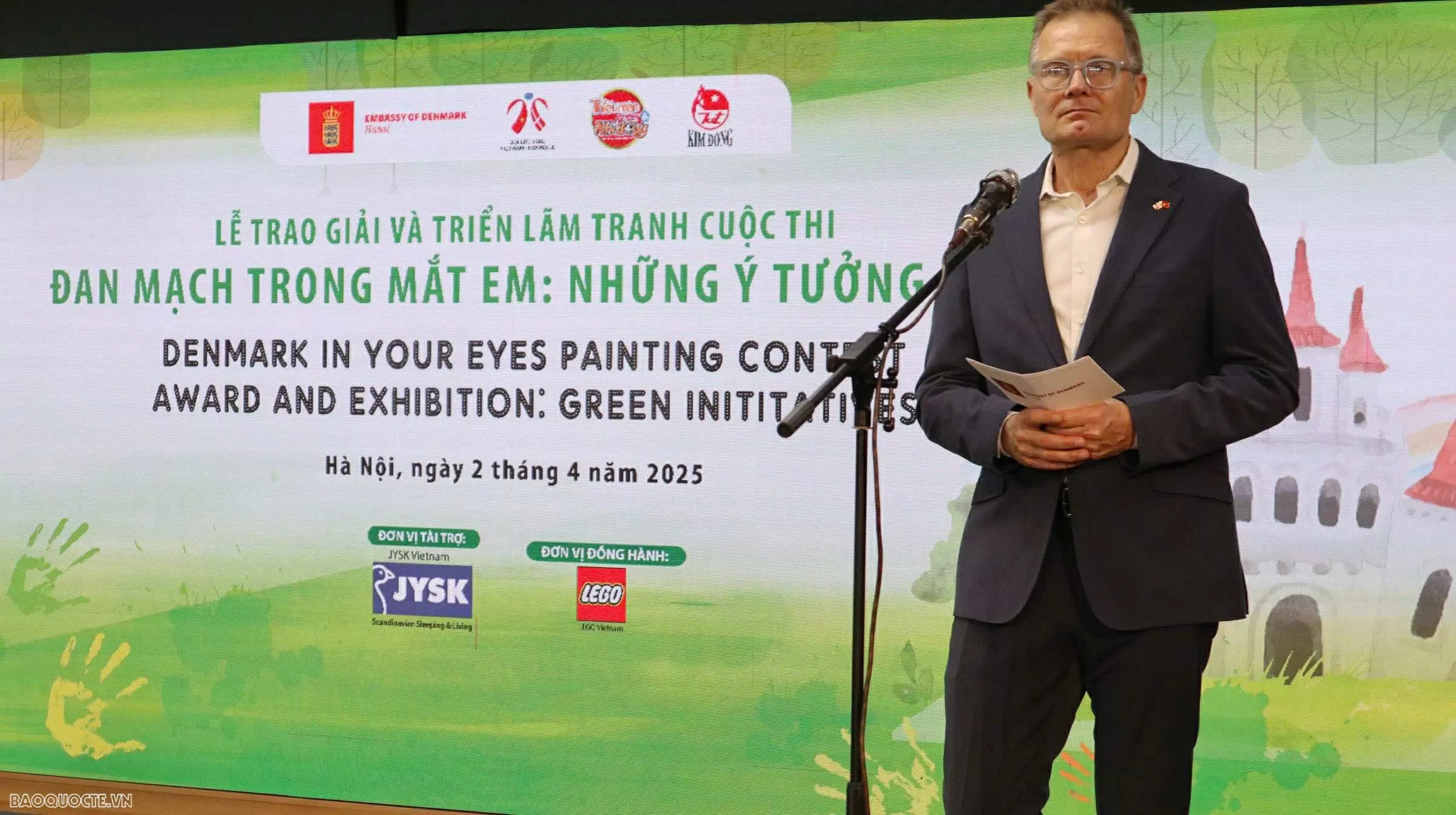 Nét vẽ xanh cho một hành tinh bền vững Nét vẽ xanh cho một hành tinh bền vững