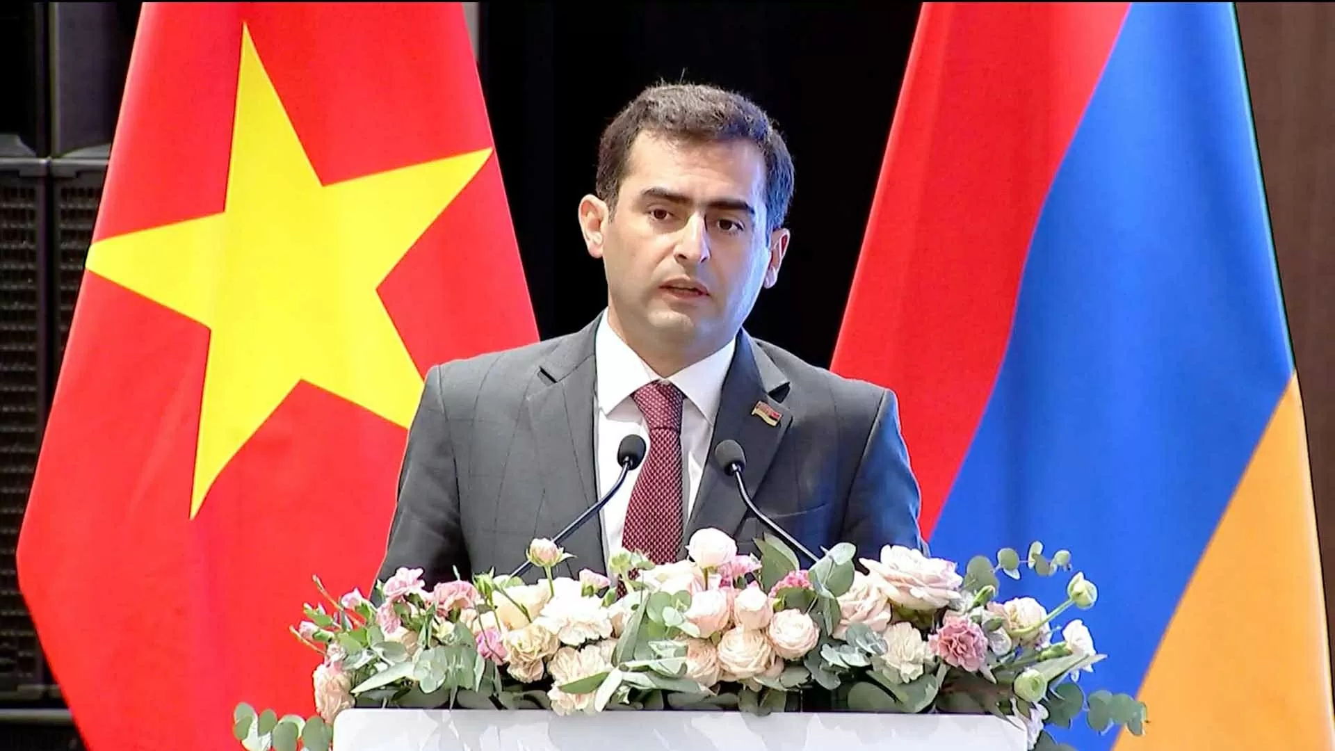 Chủ tịch Quốc hội Trần Thanh Mẫn dự Tọa đàm doanh nghiệp Việt Nam-Armenia