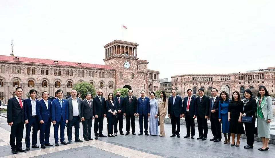 Chủ tịch Quốc hội Trần Thanh Mẫn dự Tọa đàm doanh nghiệp Việt Nam-Armenia