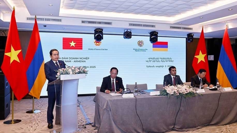 Chủ tịch Quốc hội Trần Thanh Mẫn dự Tọa đàm doanh nghiệp Việt Nam-Armenia