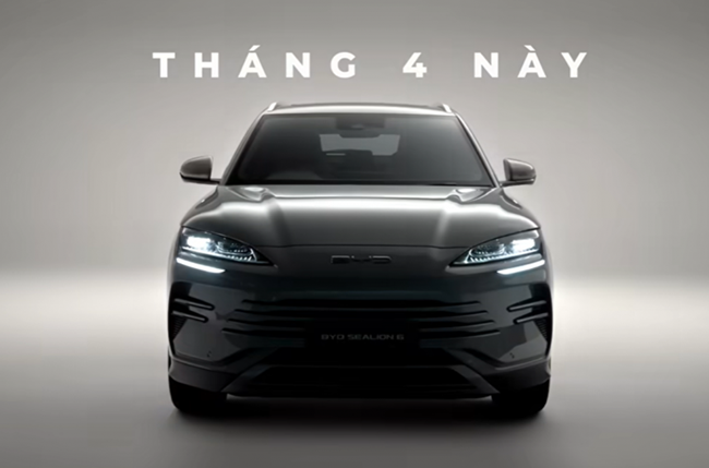 Xe hybrid BYD Sealion 6 'rục rịch' ra mắt thị trường Việt Nam