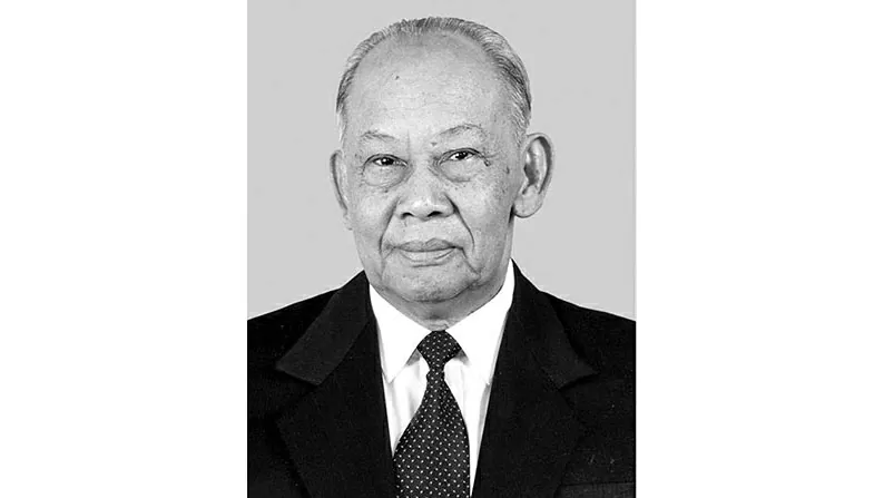 Đồng chí Đại tướng Khamtay Siphandone, nguyên Chủ tịch Ban Chấp hành Trung ương Đảng Nhân dân cách mạng Lào, nguyên Chủ tịch nước Cộng hòa dân chủ nhân dân Lào. (Nguồn: TTXVN) Đồng chí Đại tướng Khamtay Siphandone, nguyên Chủ tịch Ban Chấp hành Trung ương Đảng Nhân dân cách mạng Lào, nguyên Chủ tịch nước Cộng hòa dân chủ nhân dân Lào. (Nguồn: TTXVN)