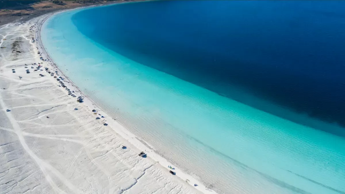 Hồ Salda được nghiên cứu để hỗ trợ việc tìm kiếm sự sống cổ đại trên Hành tinh Đỏ. (Nguồn: Getty Images)