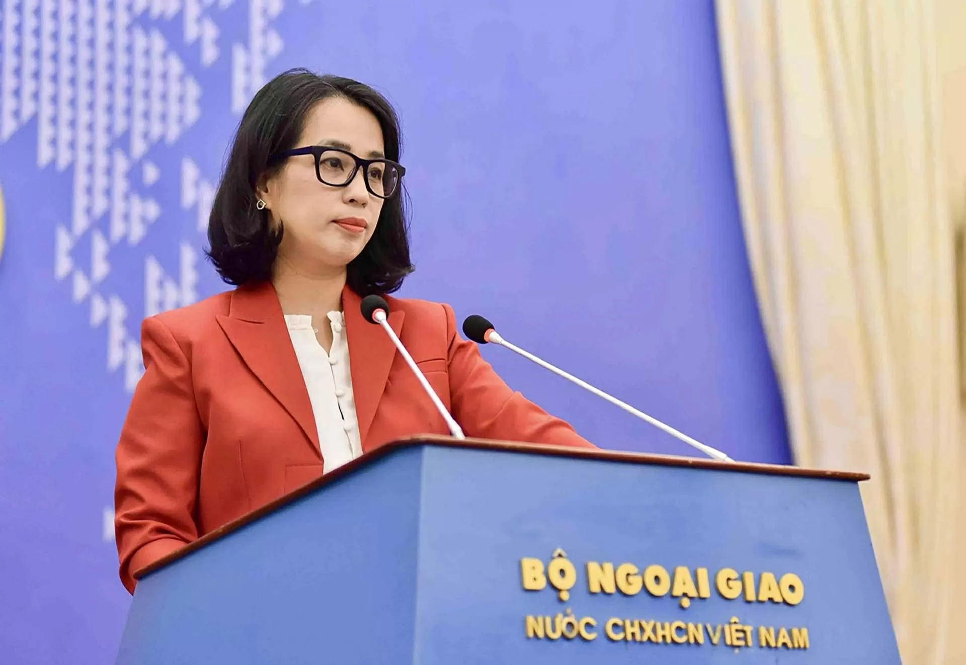 Bộ Ngoại giao lên tiếng trước việc Hoa Kỳ công bố quyết định áp mức thuế đối ứng Bộ Ngoại giao lên tiếng trước việc Hoa Kỳ công bố quyết định áp mức thuế đối ứng