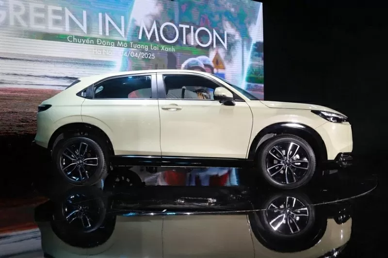 Honda HR-V 2025 có một vài thay đổi về mặt thiết kế so với thế hệ tiền nhiệm