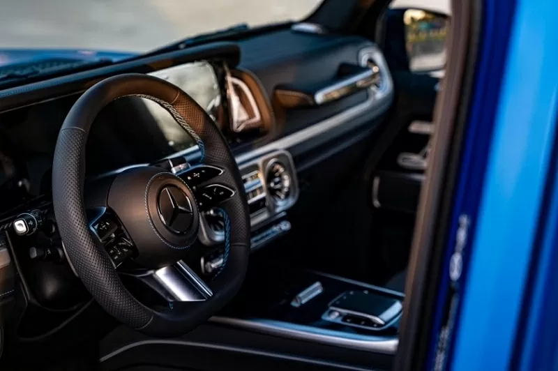 Khoang cabin của G 580 EQ Edition One tiếp tục duy trì những nét thiết kế sang trọng của dòng G-Class Khoang cabin của G 580 EQ Edition One tiếp tục duy trì những nét thiết kế sang trọng của dòng G-Class