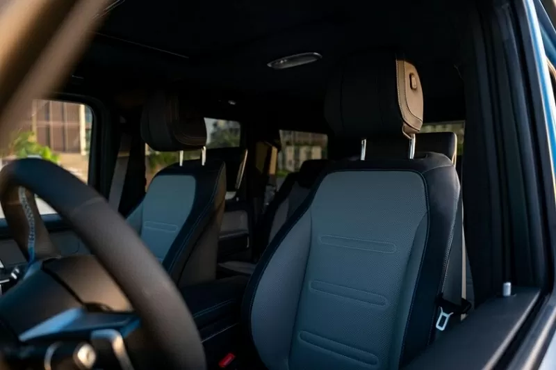 Ghế ngồi được bọc da Nappa