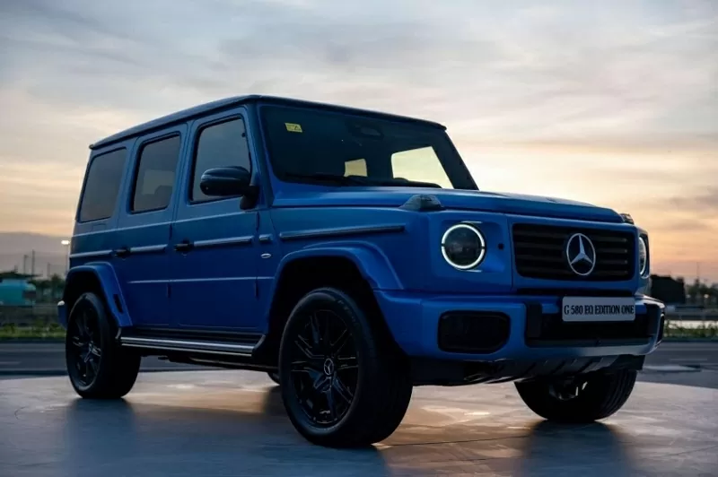 Mercedes-Benz G 580 EQ Edition One có thể quay đầu 360 độ tại chỗ trên địa hình mềm hoặc không bằng phẳng