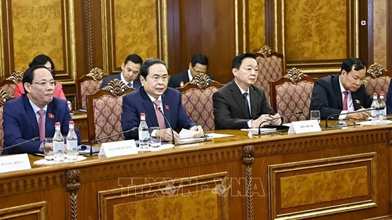 Chủ tịch Quốc hội Trần Thanh Mẫn hội kiến Thủ tướng Armenia