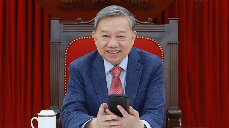 tong bi thu to lam dien dam voi tong thong hoa ky