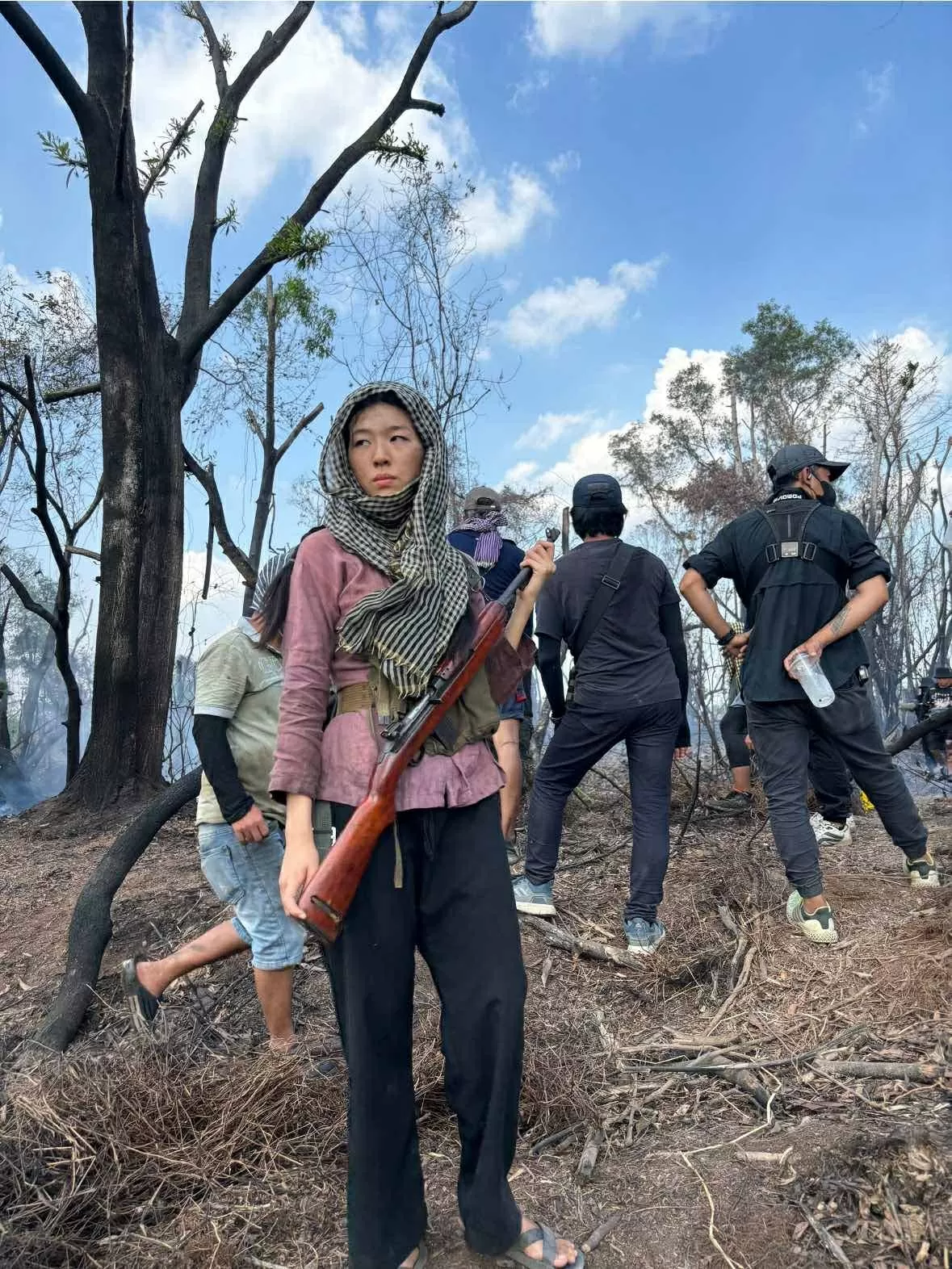 Đời thực đối lập trên phim của Út Khờ trong Địa đạo Đời thực đối lập trên phim của Út Khờ trong Địa đạo