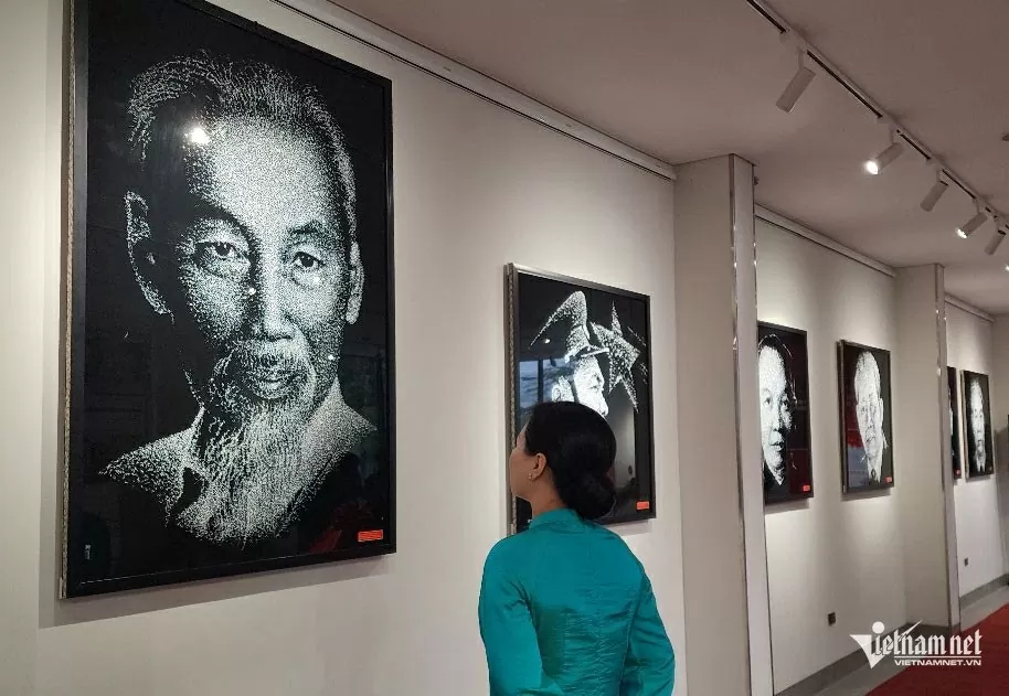 Hoạ sĩ dùng búa đập vỡ kính, sáng tạo thành các tác phẩm chân dung độc đáo