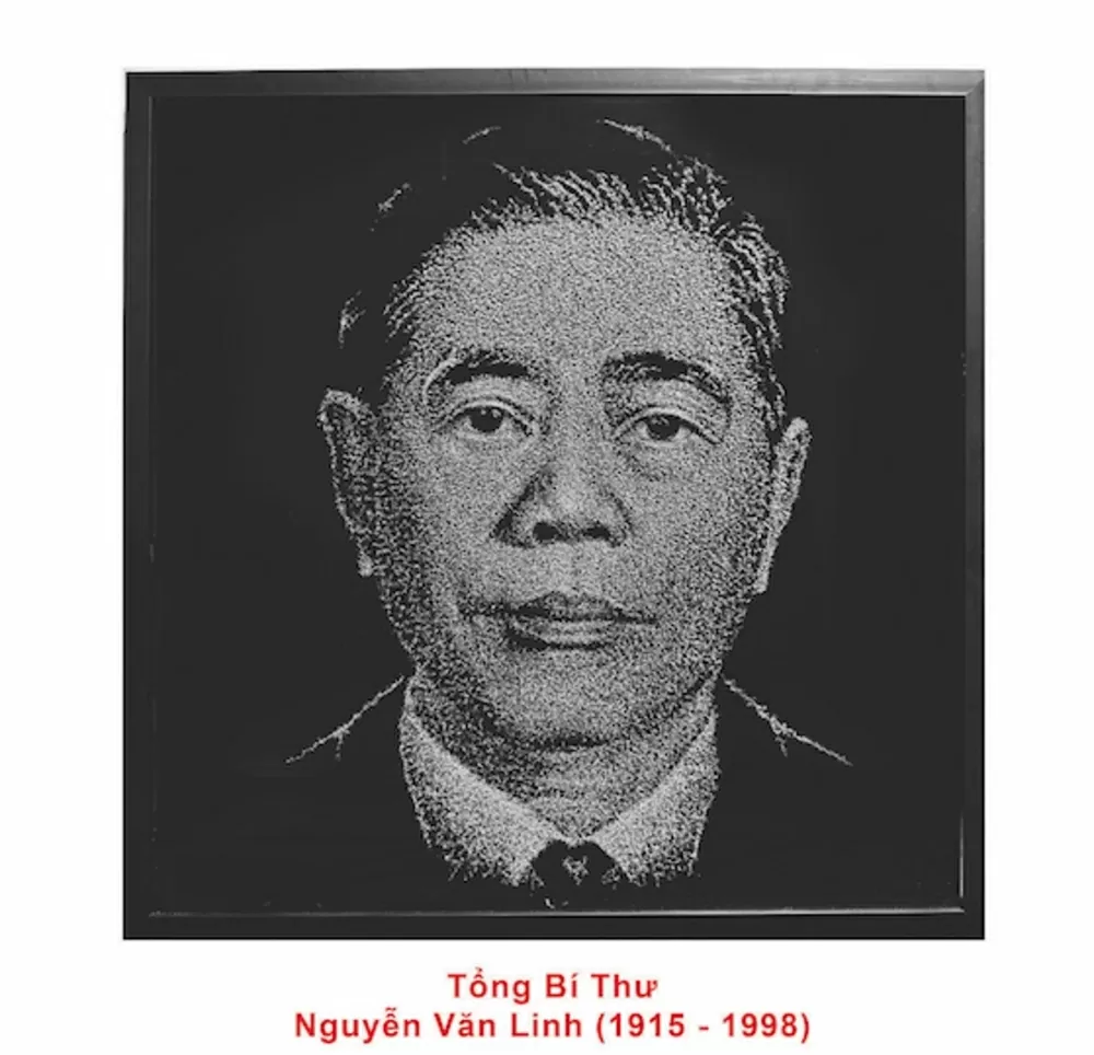 Hoạ sĩ dùng búa đập vỡ kính, sáng tạo thành các tác phẩm chân dung độc đáo