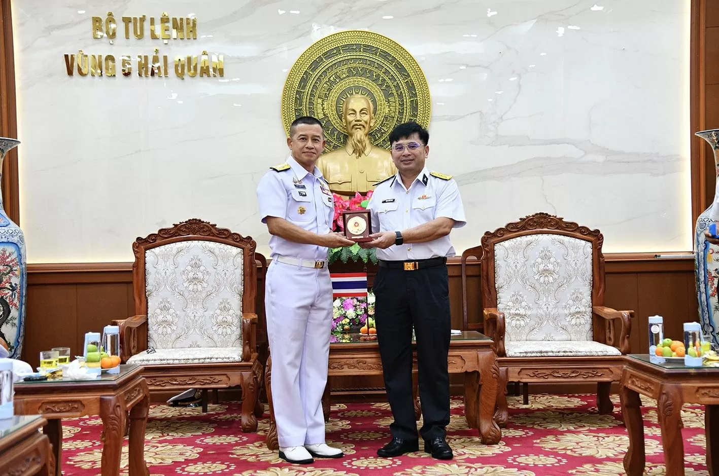 Tàu Hải quân Hoàng gia Thái Lan thăm Việt Nam Tàu Hải quân Hoàng gia Thái Lan thăm Việt Nam