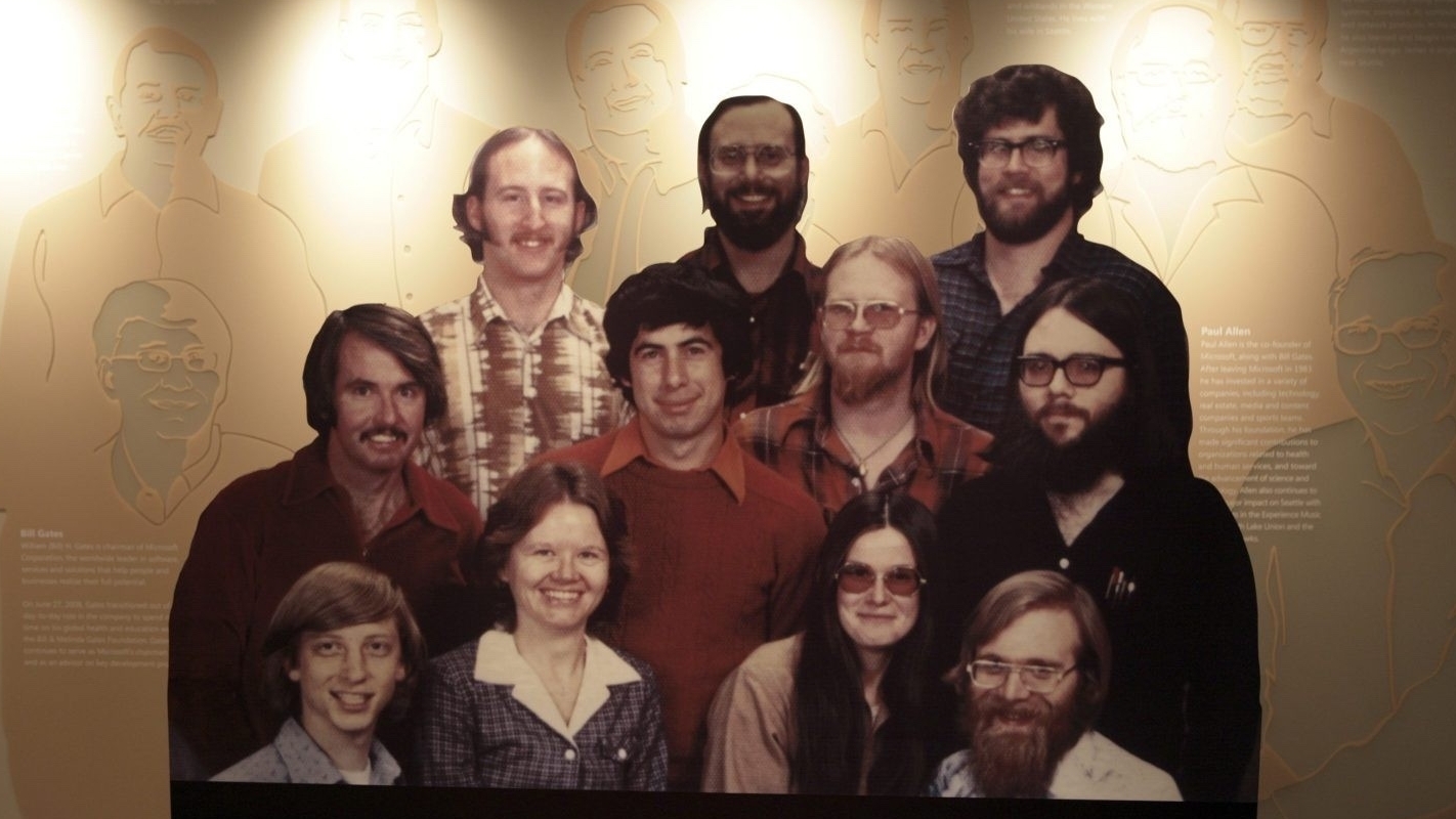 buc anh lich su ghi dau an 50 tuoi cua microsoft