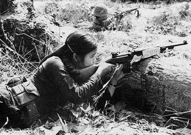 Nữ du kích Củ Chi. (Ảnh tư liệu)