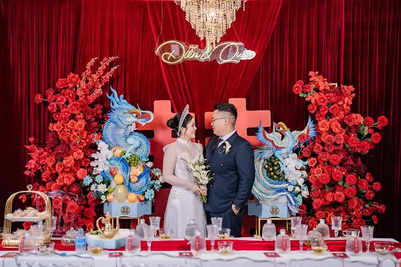 Không gian tiệc cưới sang trọng do Cưới hỏi trọn gói Ngọc Huyền thực hiện là minh chứng rõ ràng cho xu hướng này.