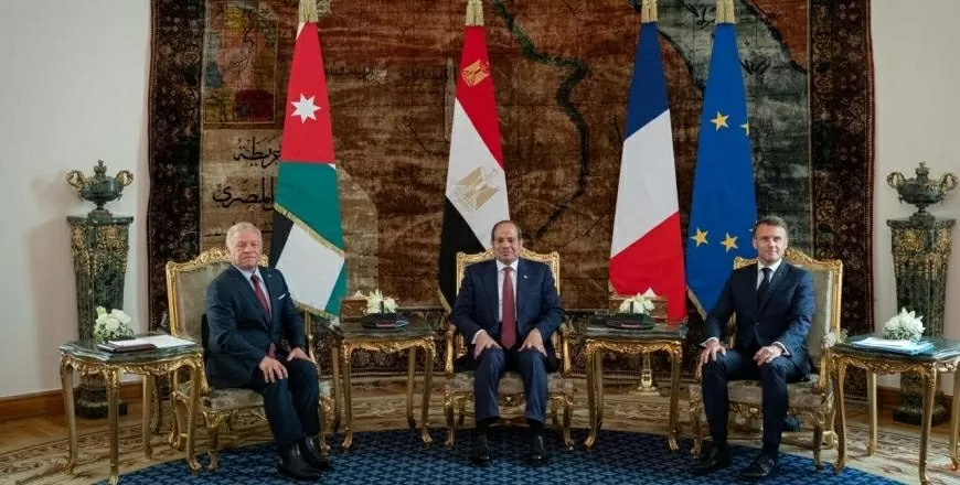 Hội nghị thượng đỉnh ba bên Pháp-Ai Cập-Jordan Hội nghị thượng đỉnh ba bên Pháp-Ai Cập-Jordan