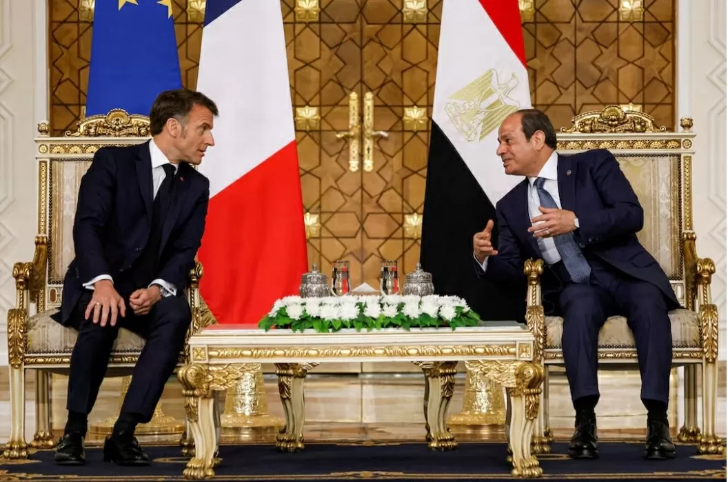 Tổng thống Pháp Emmanuel Macron và Tổng thống Ai Cập Abdel Fattah al-Sisi, Tổng thống Pháp Emmanuel Macron và Tổng thống Ai Cập Abdel Fattah al-Sisi,