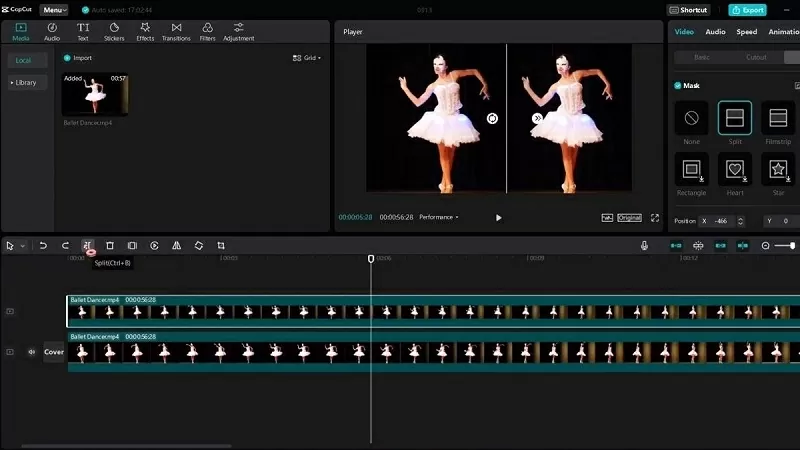 Cách nhân đôi video trên Capcut PC Cách nhân đôi video trên Capcut PC