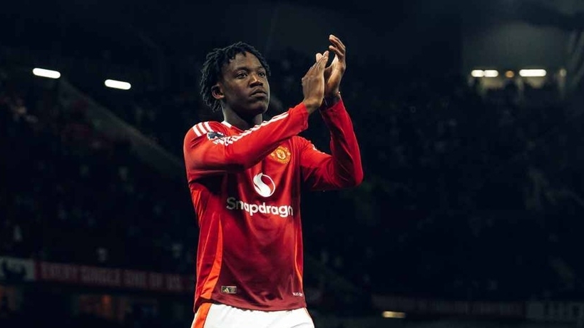 Tiền vệ Kobbie Mainoo tái xuất ở tứ kết Europa League