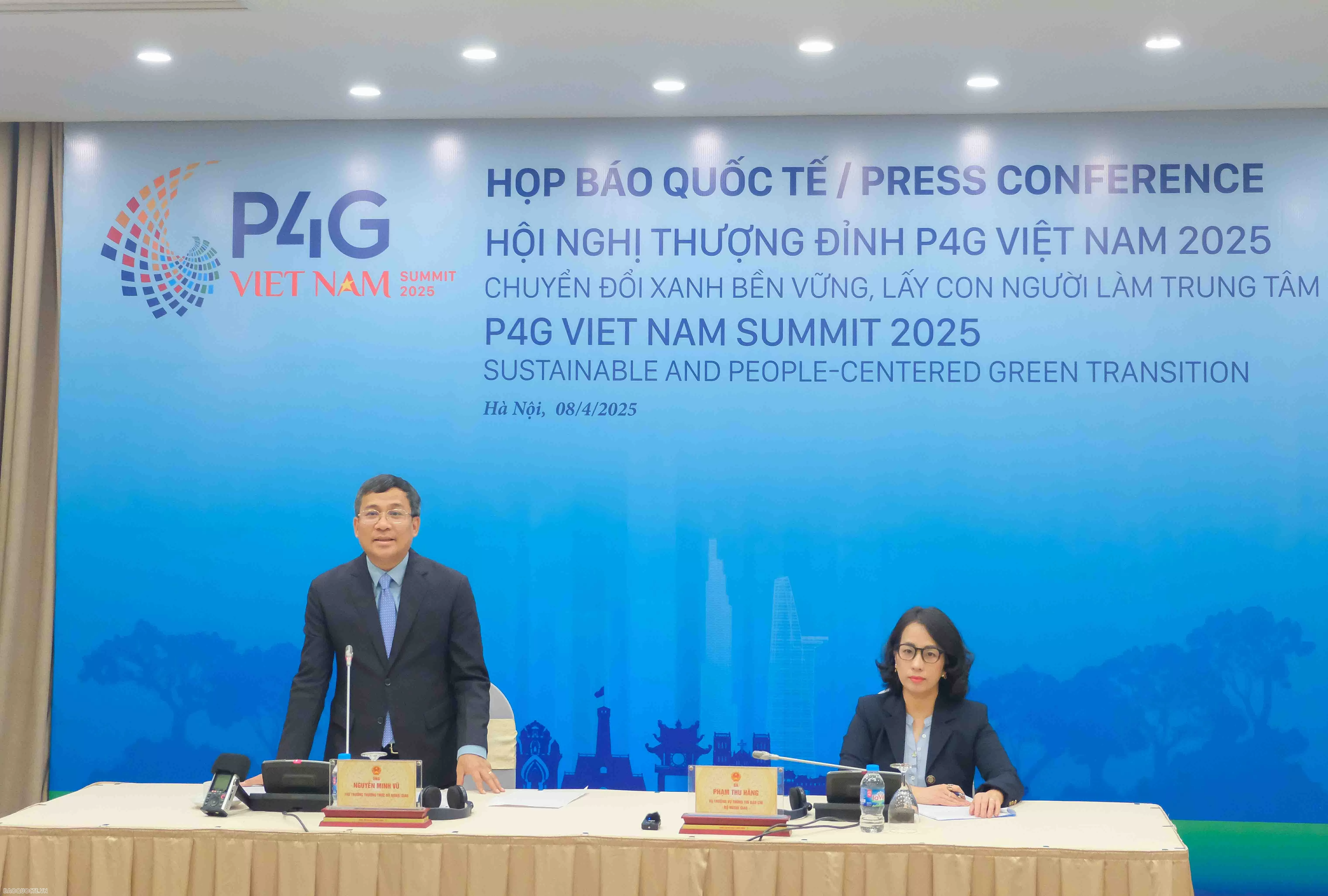 Hội nghị Thượng đỉnh P4G 2025: Khẳng định quyết tâm của Việt Nam trong chuyển đổi xanh Hội nghị thượng đỉnh P4G 2025: Khẳng định quyết tâm của Việt Nam trong chuyển đổi xanh