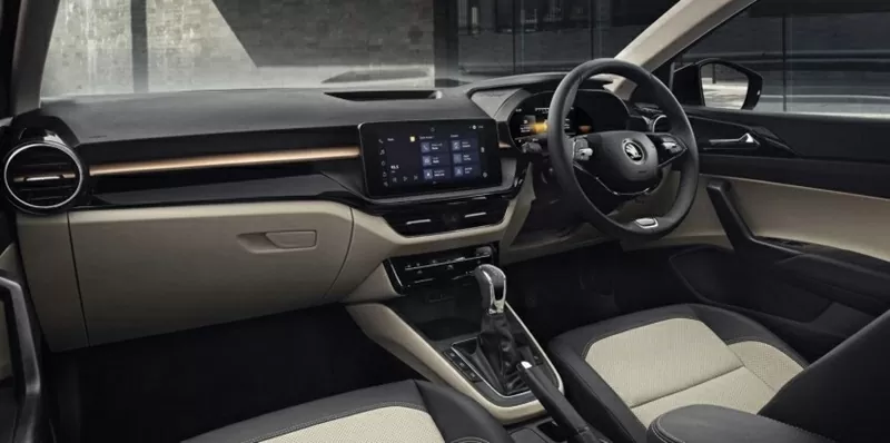 Nội thất của Skoda Slavia