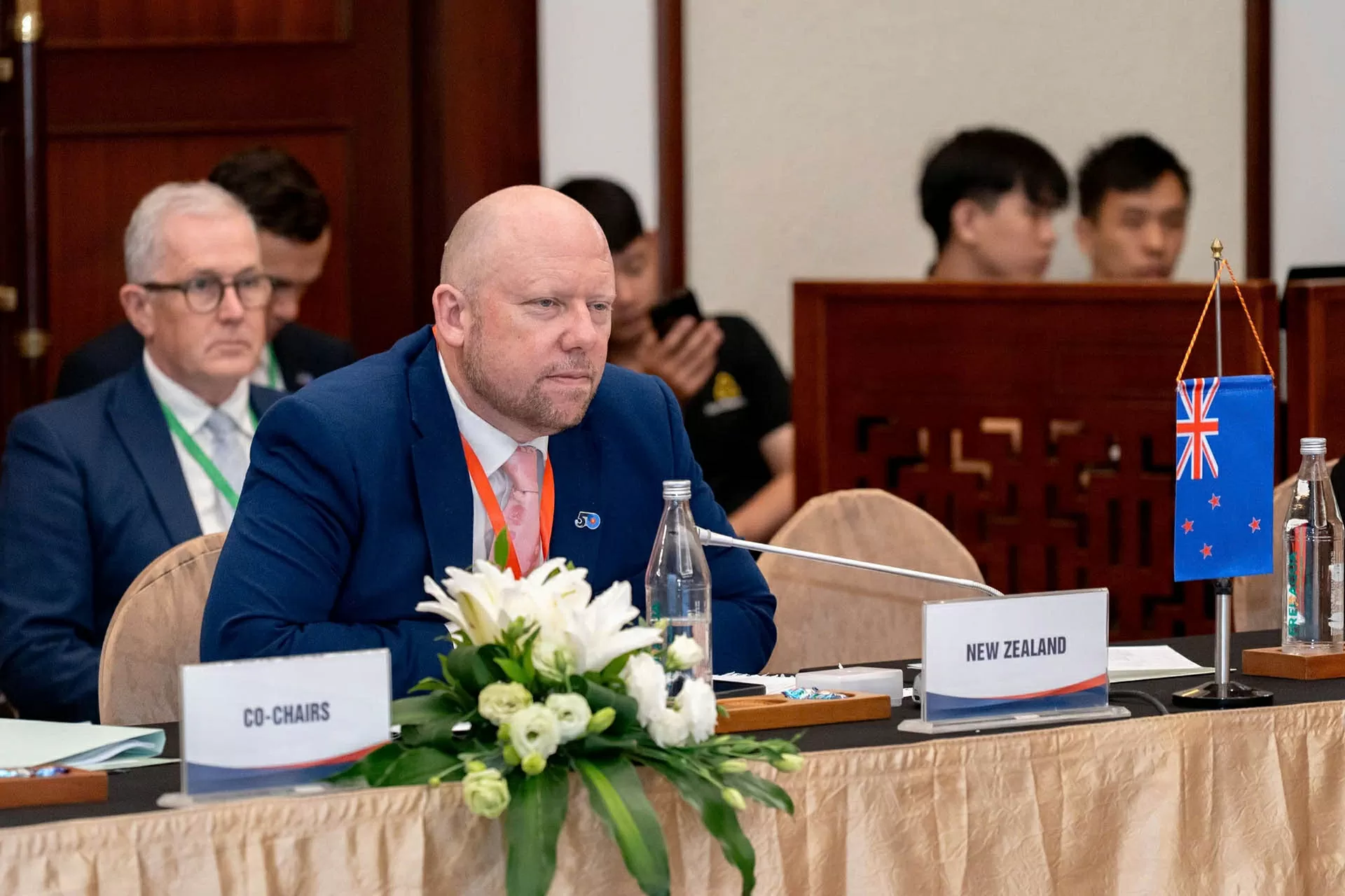 Đoàn New Zealand tại sự kiện. Đoàn New Zealand tại sự kiện.