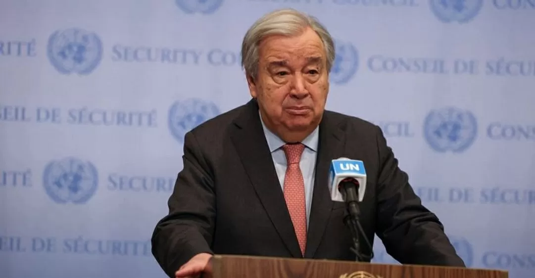 Tổng thư ký LHQ: Cưỡng bức di dời người dân Palestine là vi phạm luật pháp quốc tế. (Nguồn: Shafaq Tổng thư ký LHQ: Cưỡng bức di dời người dân Palestine là vi phạm luật pháp quốc tế. (Nguồn: Shafaq
