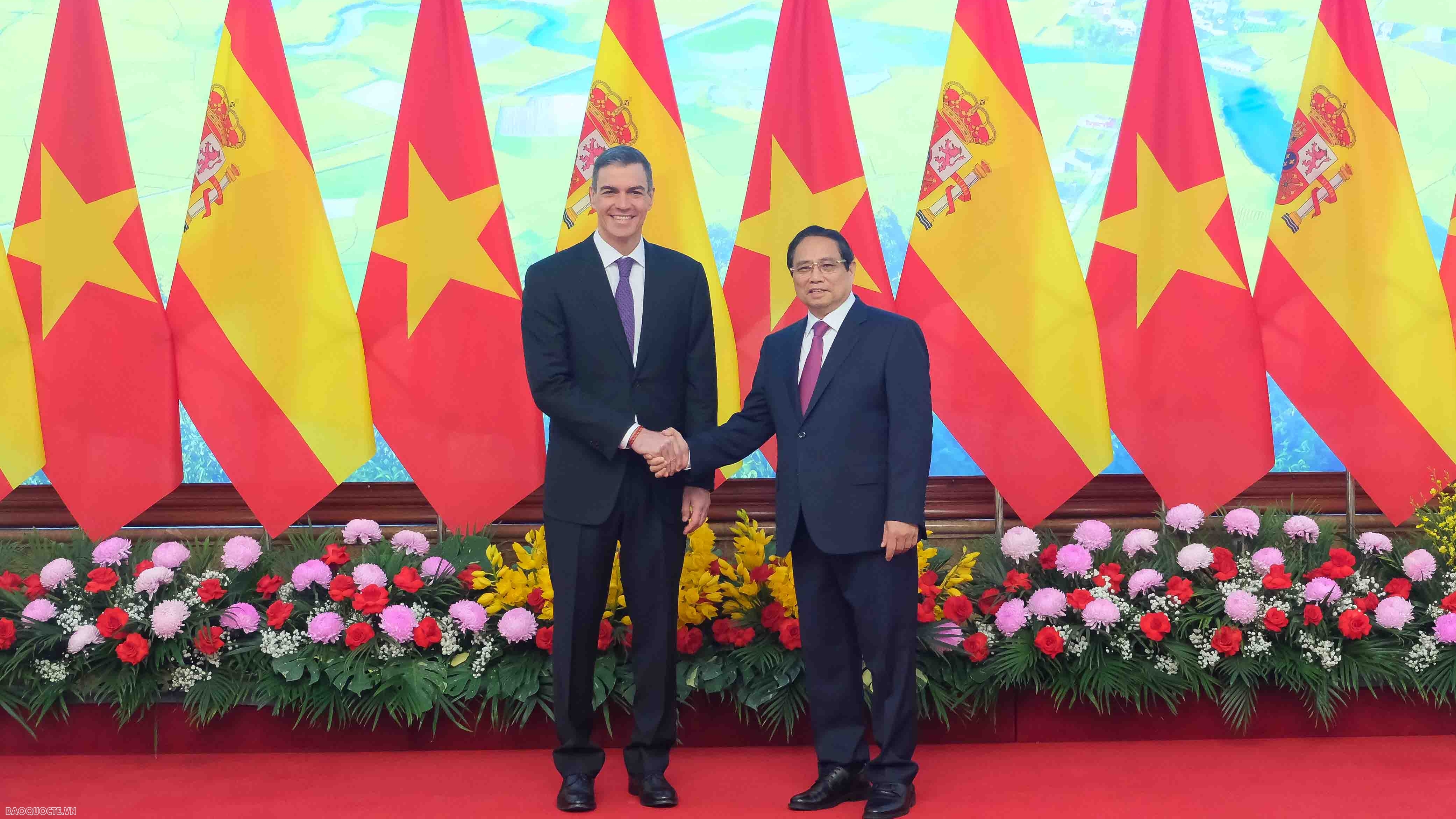 viet nam tay ban nha huong toi doi tac chien luoc toan dien