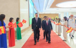 Thủ tướng Tây Ban Nha Pedro Sánchez kết thúc chuyến thăm chính thức Việt Nam