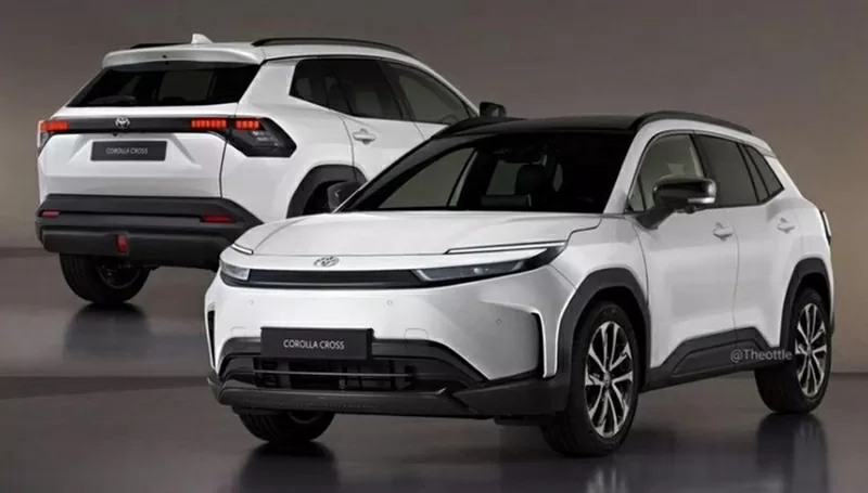 bản phác họa thiết kế dự đoán của Toyota Corolla Cross thế hệ mới bản phác họa thiết kế dự đoán của Toyota Corolla Cross thế hệ mới