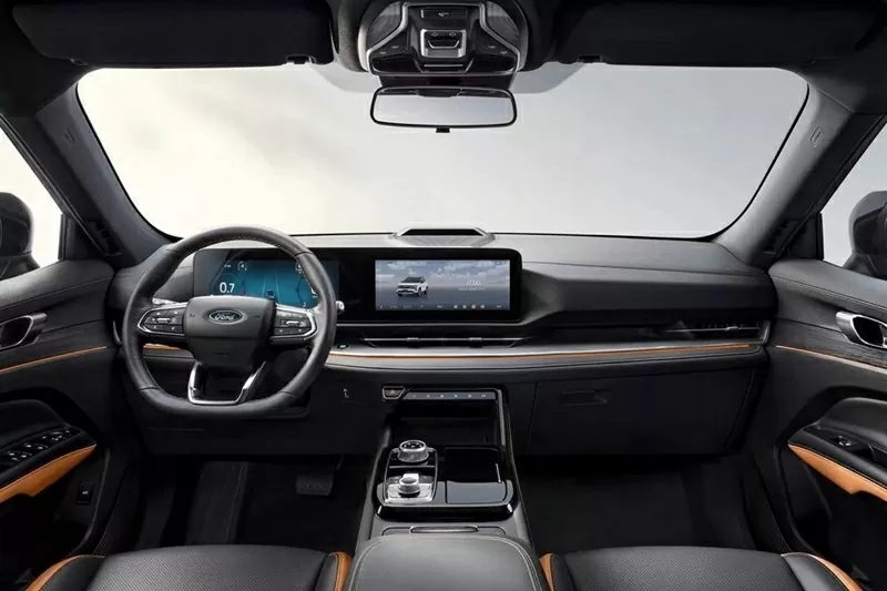 Khoang nội thất Ford Territory bản nâng cấp giữ nguyên như phiên bản cũ