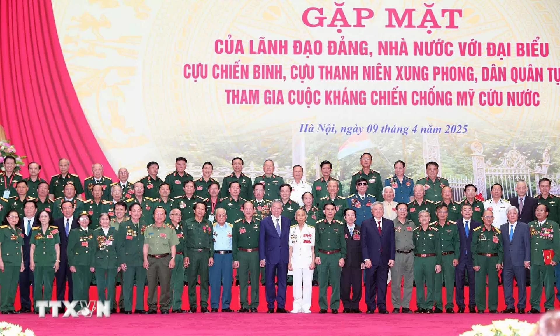 Phát biểu của Tổng Bí thư tại buổi gặp mặt đại diện cựu chiến binh và cựu thanh niên xung phong, cựu dân quân tự vệ