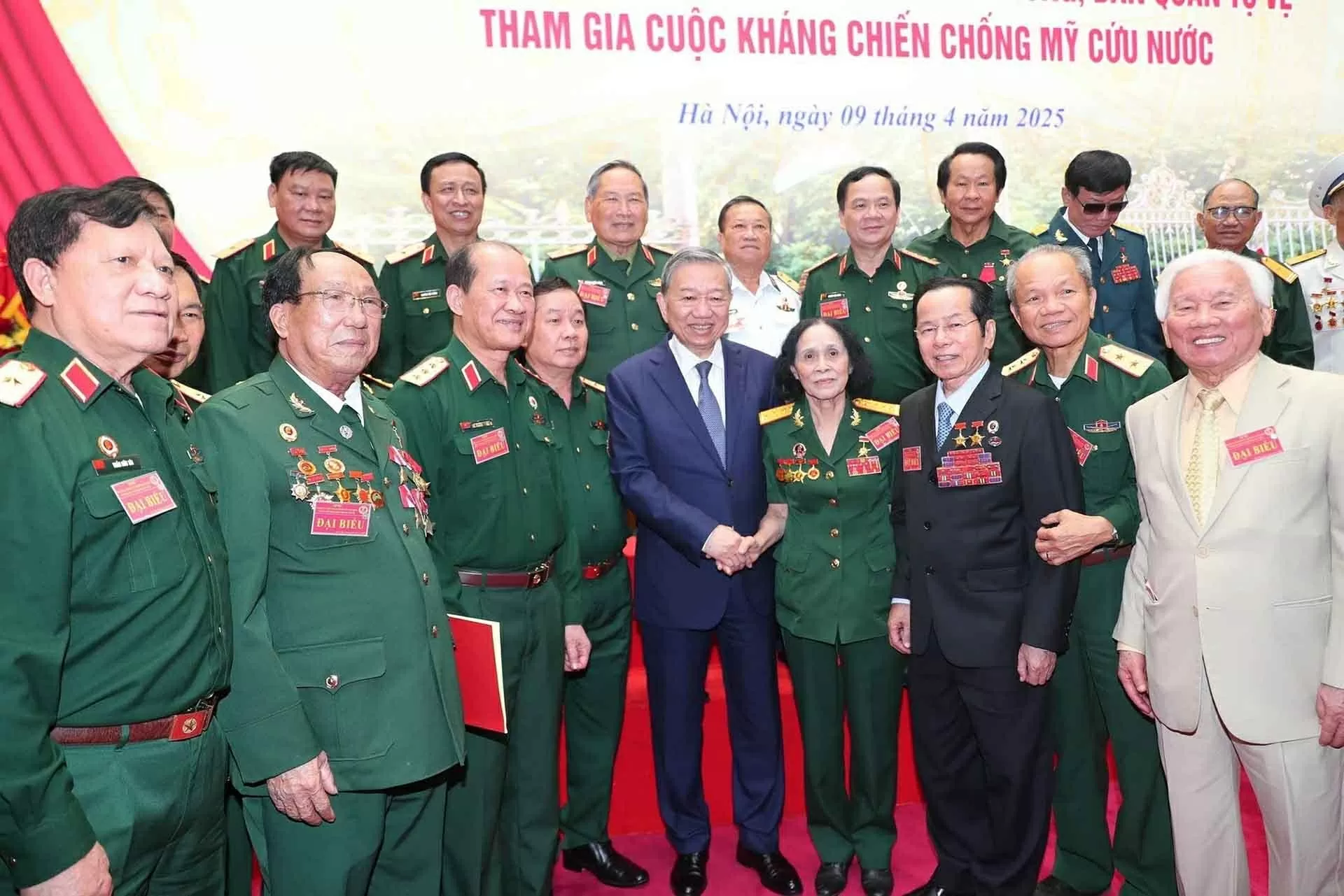 Phát biểu của Tổng Bí thư tại buổi gặp mặt đại diện cựu chiến binh và cựu thanh niên xung phong, cựu dân quân tự vệ