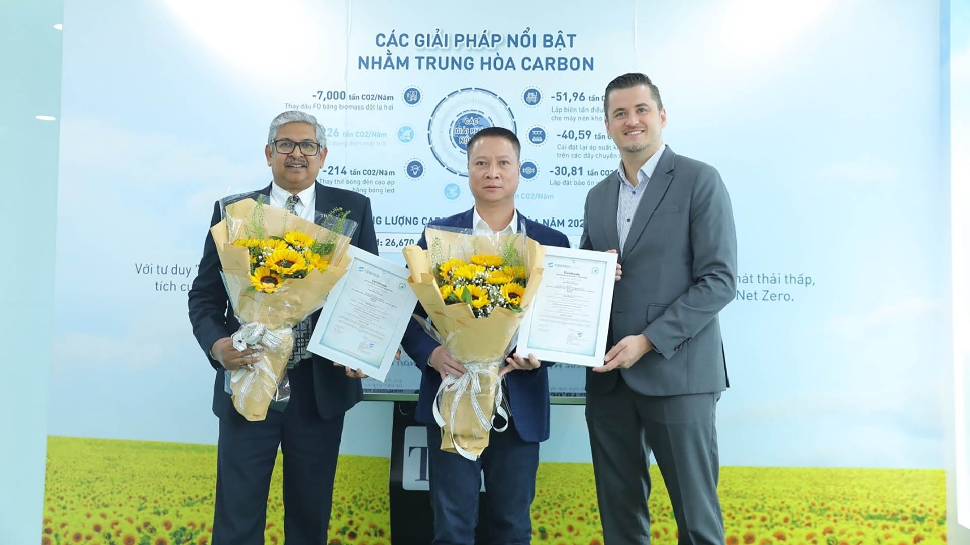 Hai công ty chủ lực của Tập đoàn TH đạt chứng nhận trung hoà carbon quốc tế: Tiết lộ đặc biệt từ chính đơn vị thẩm định