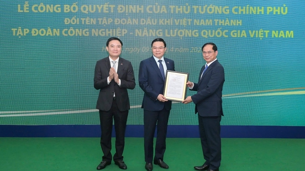 tap doan cong nghiep nang luong quoc gia viet nam la dinh danh moi cua petrovietnam