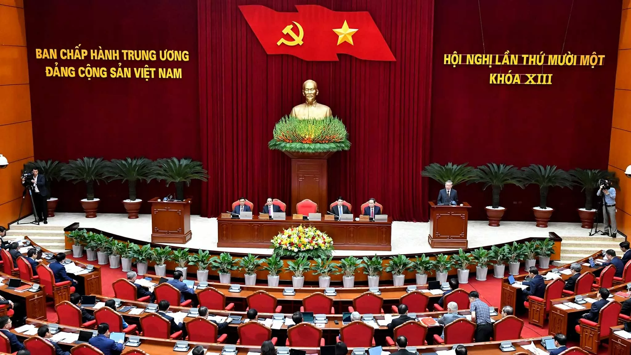 Khai mạc Hội nghị lần thứ 11 Ban Chấp hành Trung ương Đảng khóa XIII