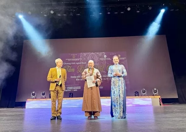 'Tâm linh đất Việt' - Chương trình nghệ thuật quyên góp quỹ xây dựng chùa Đại Ân Tokyo