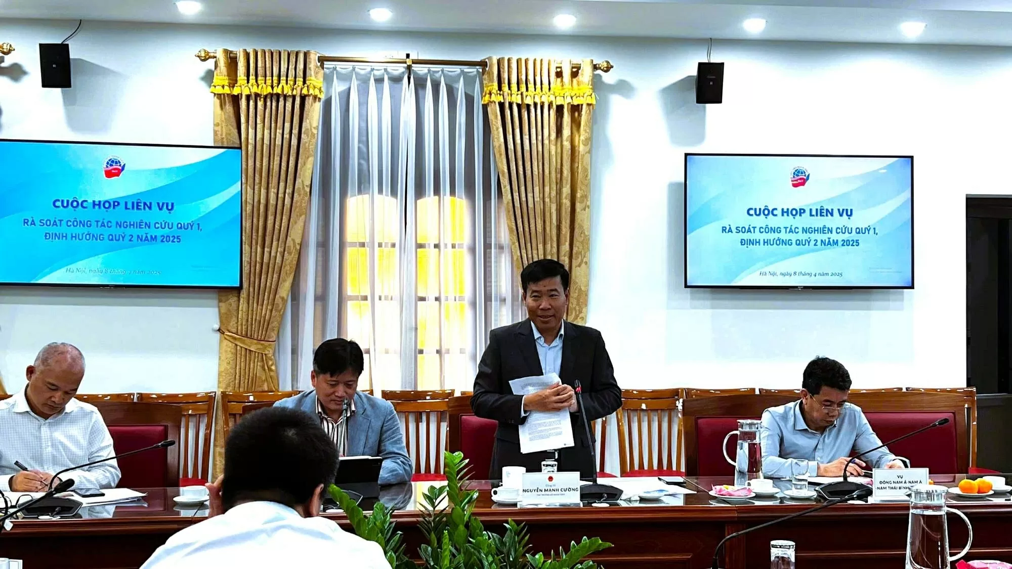 Thứ trưởng Nguyễn Mạnh Cường Thứ trưởng Nguyễn Mạnh Cường