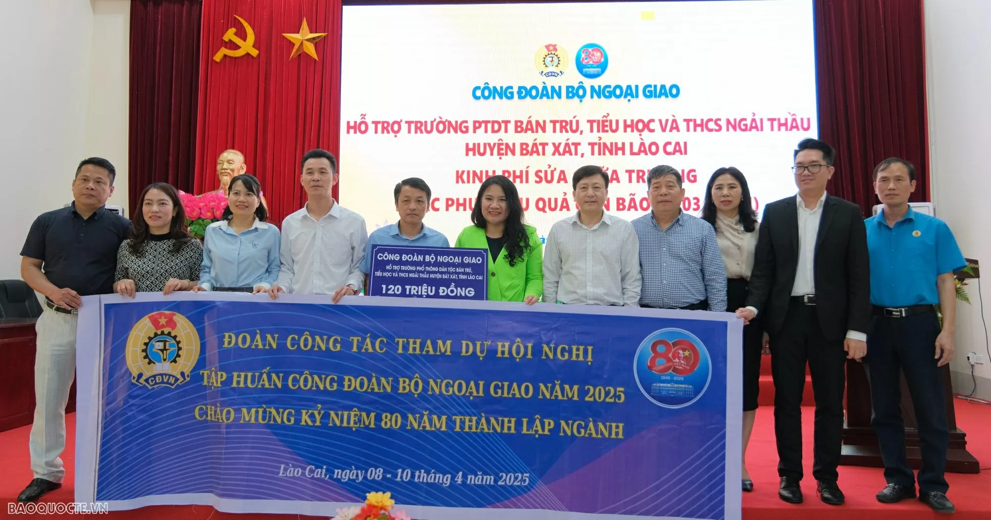 Đưa yêu thương về vùng biên cương phía Bắc của Tổ quốc