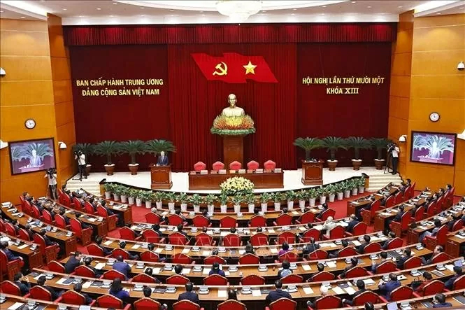 Tổng Bí thư Tô Lâm: Hội nghị Trung ương 11 khoá XIII đã hoàn thành toàn bộ nội dung, chương trình đề ra Tổng Bí thư Tô Lâm: Hội nghị Trung ương 11 khoá XIII đã hoàn thành toàn bộ nội dung, chương trình đề ra